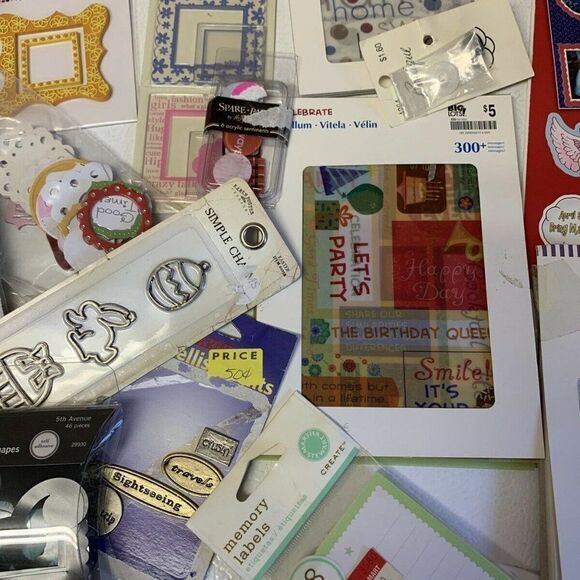 Huge Mixed Lot Of Scrapbooking Stickers & Misc - Picture 4 of 14